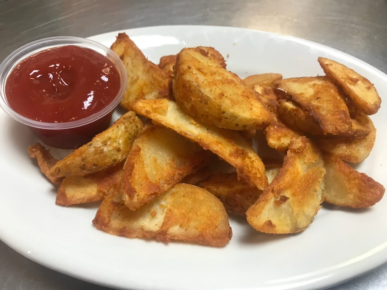 Potato Wedges.