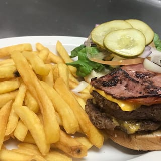 Double Bacon Cheeseburger Combo