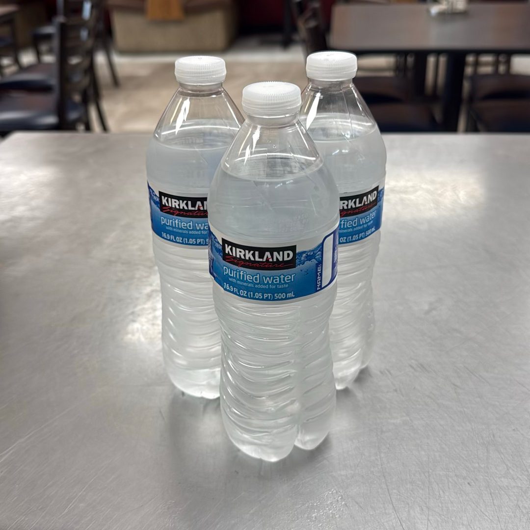 Bottled Water.