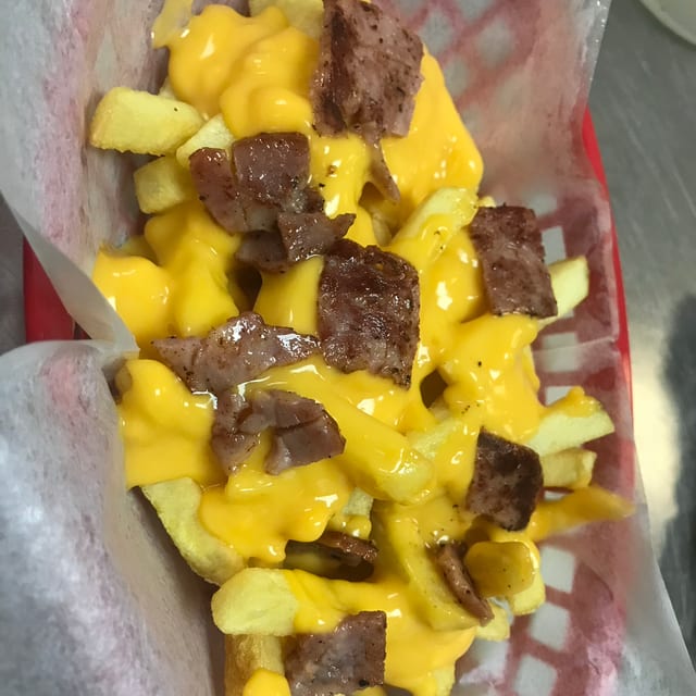Bacon Cheese Fries.