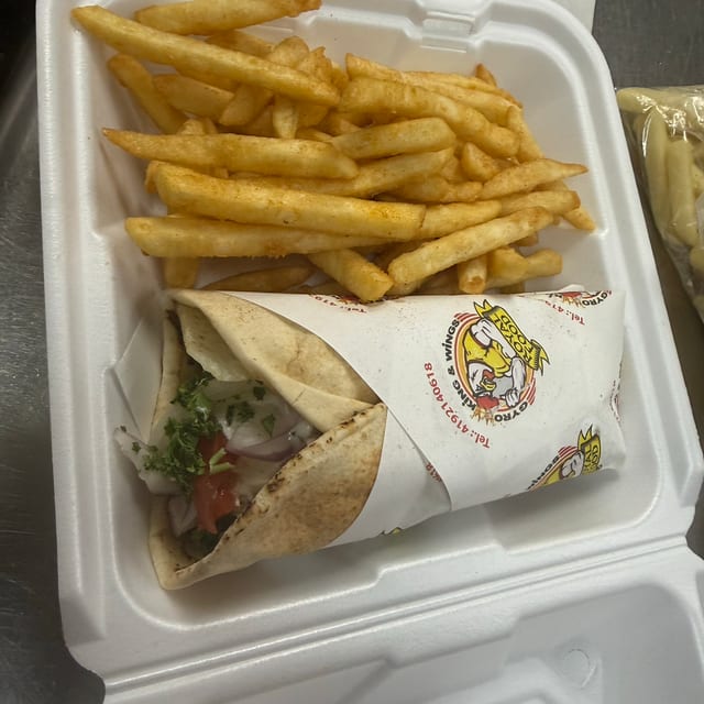 Mixed Meat Gyro.