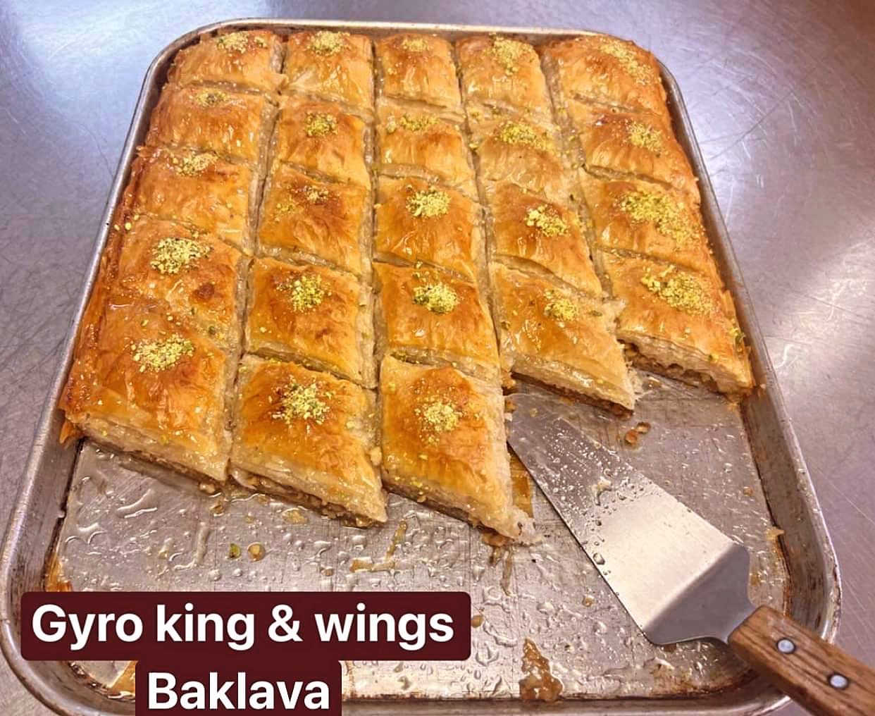Homemade Baklava.